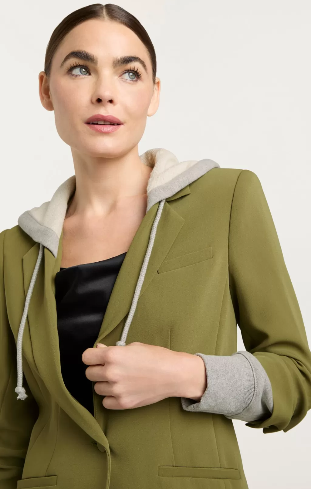 Cinq à Sept Hooded Khloe Jacket