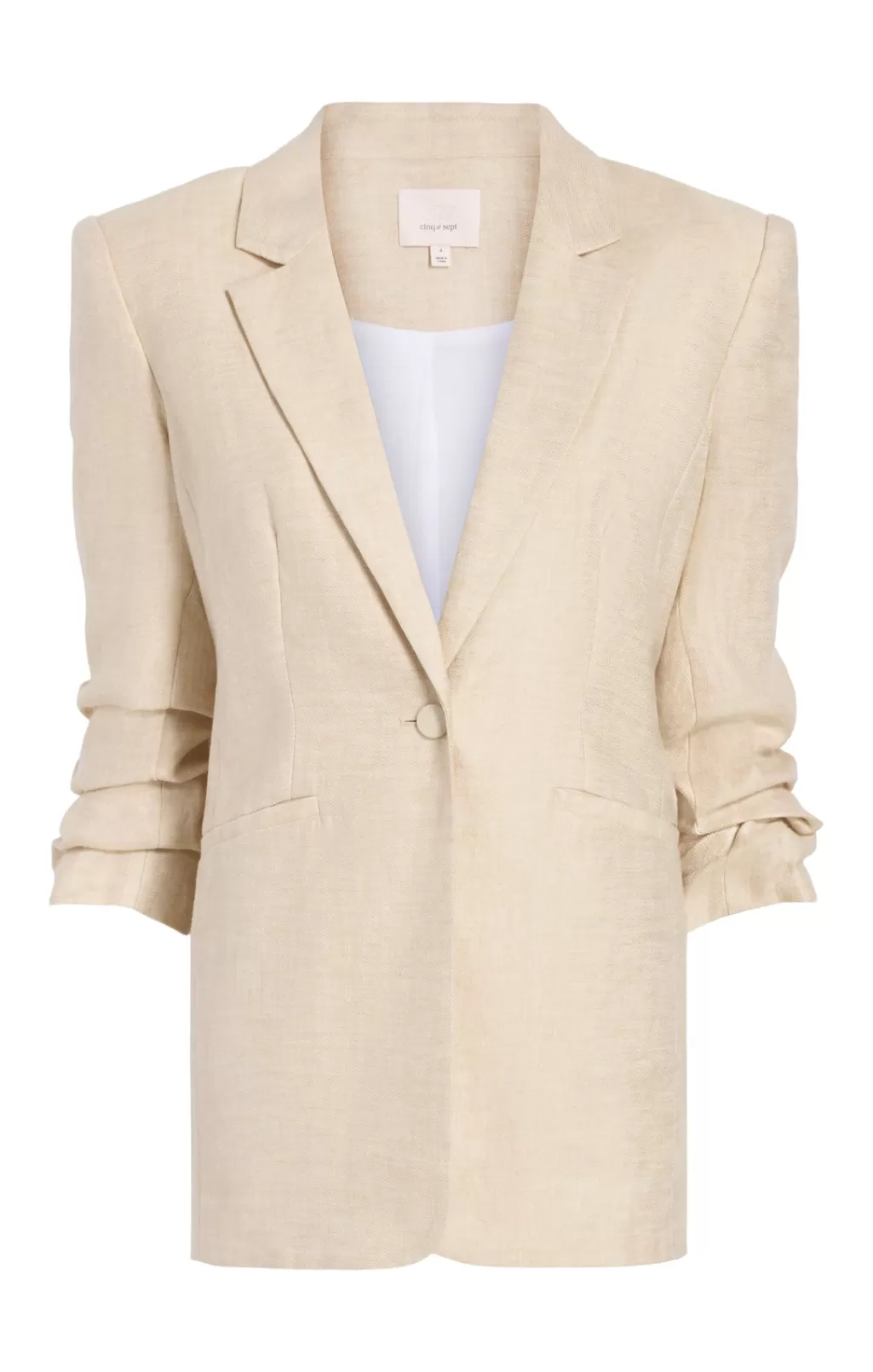 Cinq à Sept Linen Kylie Blazer