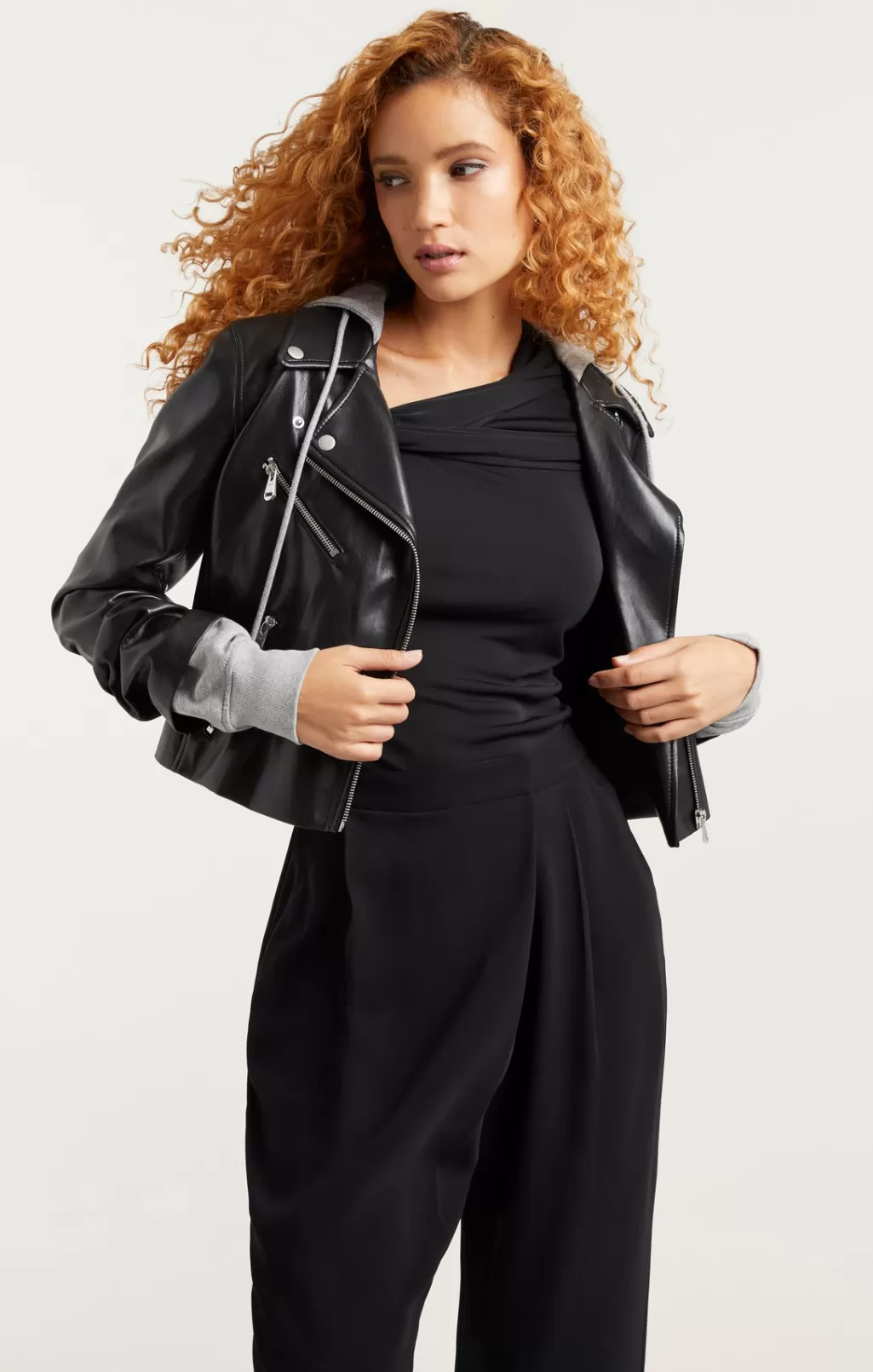 Cinq à Sept Vegan Leather Evie Jacket