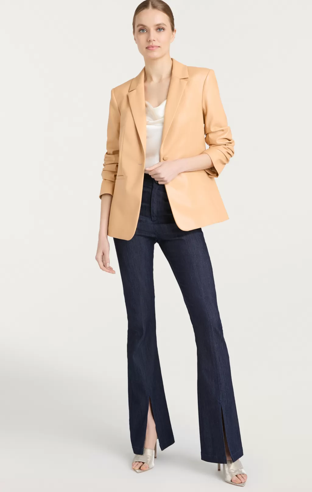 Cinq à Sept Vegan Leather Kylie Blazer